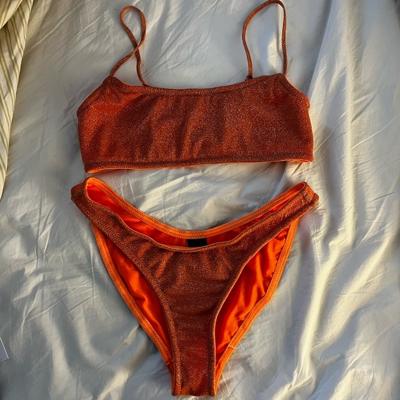 Triangl mica apricot sparkle bikini - Picture 2 of 3